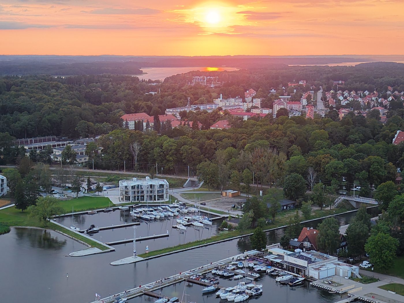 Mazury z drona